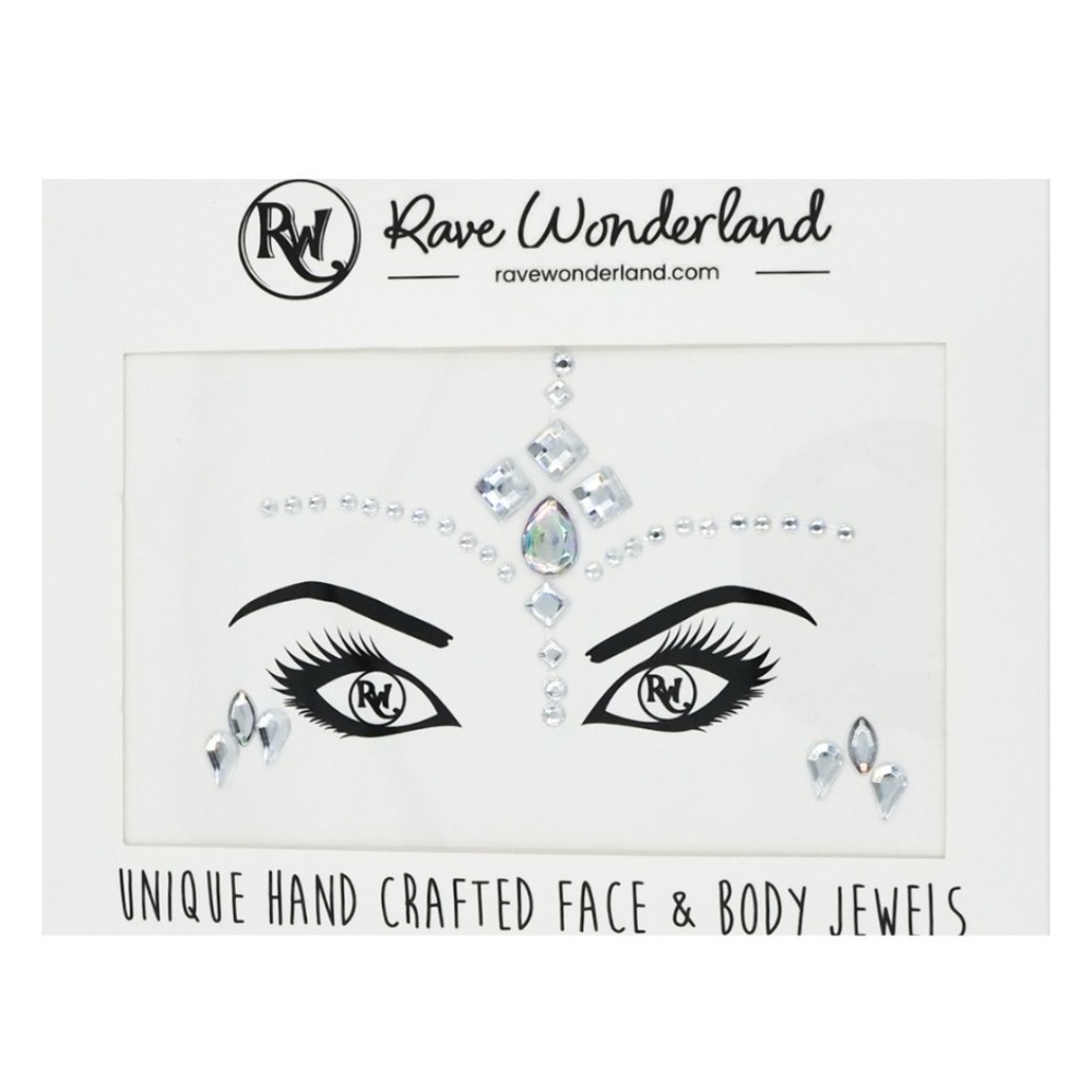 COSMIC CHILD RAVE Silver FACE JEWEL FJ009